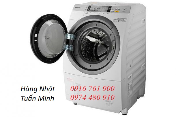 Máy giặt nội địa Nhật Bản Panasonic NA-VR3600 lồng nghiêng, động cơ Inverter dẫn động trực tiếp giặt 9kg, sấy Block 6kg